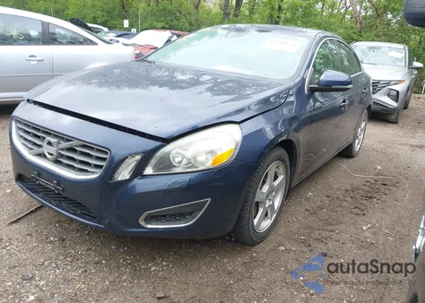 2012 Volvo S60 T5 from USA, damaged, VIN YV1622FS9C2105289